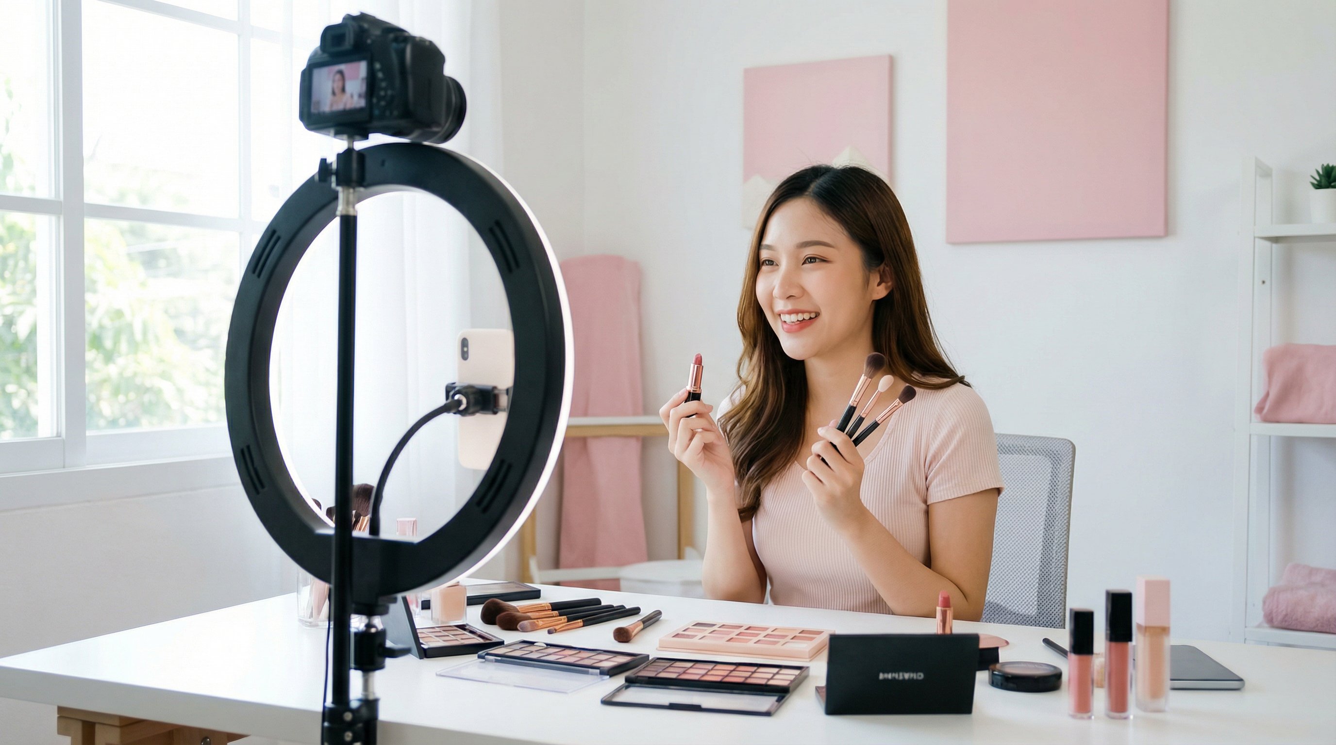 糖心vlog美妆视频教程